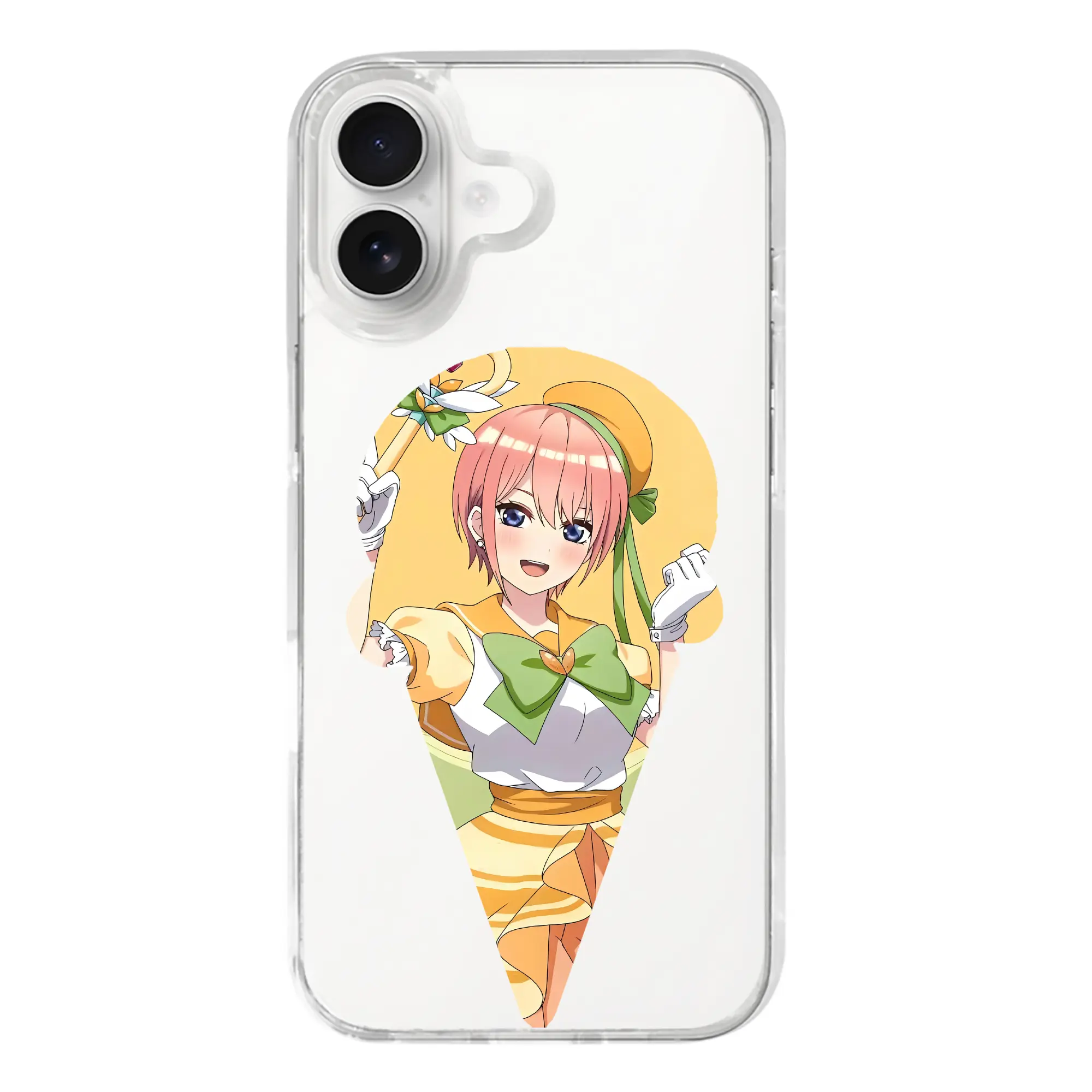 五等分の花嫁 グッズ 中野 一花 - iPhone 17シリーズ 透明スマホケース – 薄型・耐衝撃・精密フィット保護カバー
